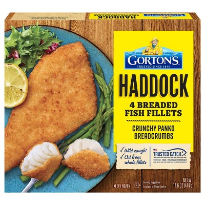 Gorton's Breaded Haddock Fish Fillets - Frozen - 14.6oz