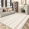 Luupatchy Bohemian Large Rugs, For Livingroom Bedroom Area Rug, Non-Slip Floor Carpet - 3 of 4