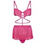 Adore Me Women's Neveah Bodysuit Lingerie 4X / Pink Yarrow. - 4 of 4