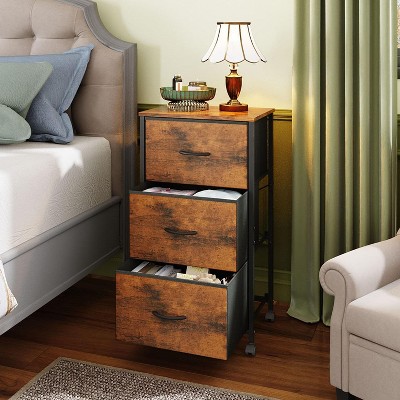 rustic brown wood grain print