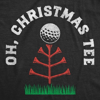 Мужские футболки Crazy Dog T-Shirts, Inc. Mens Funny T Shirts Oh Christmas Tee Sarcastic Xmas Graphic Novelty Golfing Tee For Men - Crazy Dog Men's T Shirt Gift For Christmas Black M — фото 2