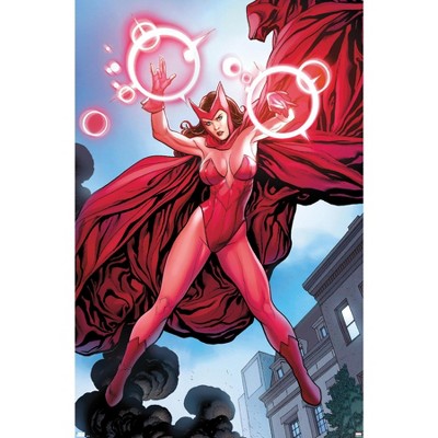 Trends International Marvel Comics - Scarlet Witch - Minimalist