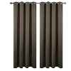 Luxe Weavers Pair of Window Panels, 100% Blackout Bedroom Curtains - 2 of 4