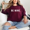 Simply Sage Market Women's Graphic Sweatshirt Be Mine Block - 2 of 4