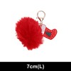 Unique Bargains Christmas Keychain with Double Ring and Lobster Clasp Alloy 2.76" 1 Pc - 2 of 4