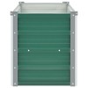 vidaXL Garden Raised Bed Galvanized Steel, Garden Planter for Flowers, Raised Flower Bed, Weather-resistant - 4 of 4