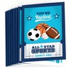 Big Dot of Happiness Go, Fight, Win - Sports - Fill In Baby Shower or Birthday Party Invitations (8 count) - 2 of 4