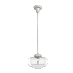 Hunter Fans Saddle Creek 1 - Light Pendant in  Brushed Nickel - 1 of 1