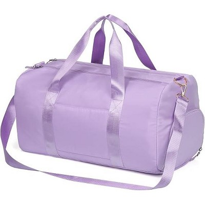Ladies' luggage bag, gym exercise luggage bag with wet pockets and shoe cabinet, weekend travel bag