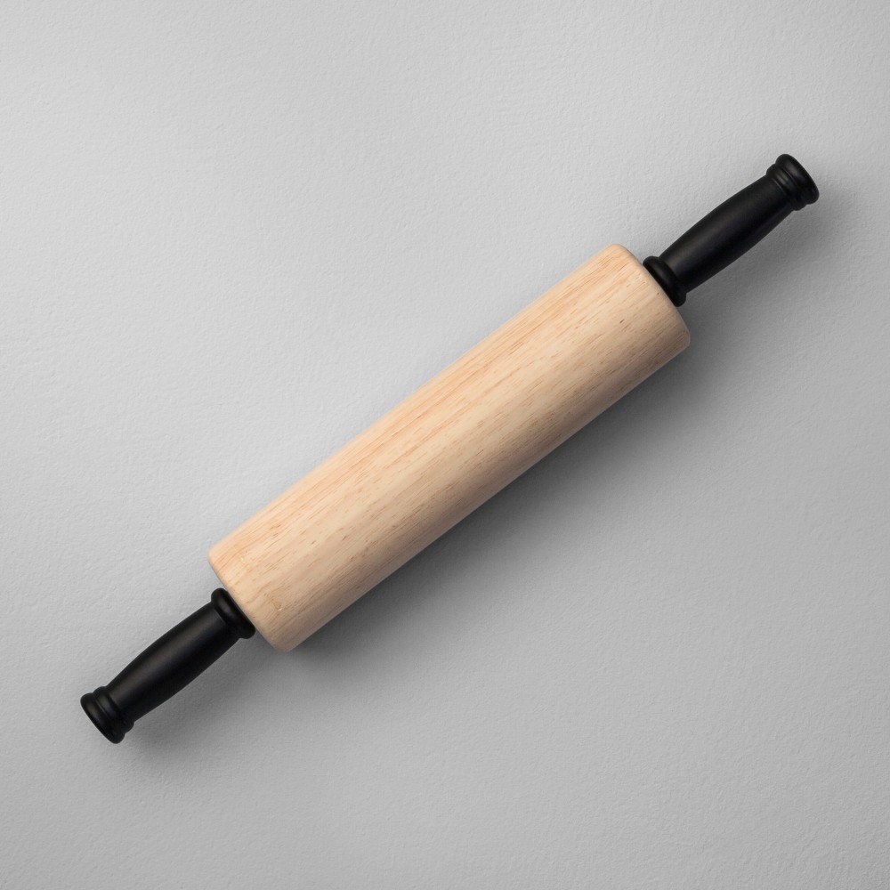 Rolling Pin - Black Handles - Hearth & Hand with Magnolia