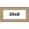 PosterPalooza | Panoramic Museum Silver Picture Frame - UV Acrylic, Foam Board Backing, Hanging Hardware - 2 of 4