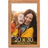 PosterPalooza | Shabby Chic Orange Picture Frame - UV Acrylic, Foam Board Backing, Hanging Hardware - 2 of 4