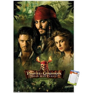 Trends International Disney Pirates of the Caribbean: Dead Man's Chest - Group Unframed Wall Poster Prints - 1 of 4