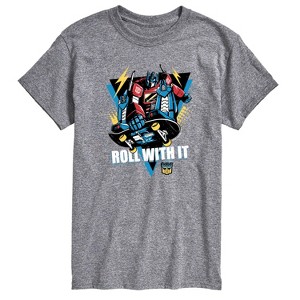 Men's - Transformers - Roll With It- Adult Short Sleeve T-Shirt Short Sleeve Graphic T-Shirt - 1 of 4
