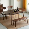 NicBex Rectangle Extendable Dining Table for 6 to 8 - 2 of 4