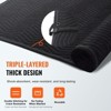VEVOR Sound Dampening Blanket, 96" x 80", Extra Large Studio Grommeted Blanket with Grommets, Light Blocker for Door Acoustic Noise Blocking, Black - 4 of 4