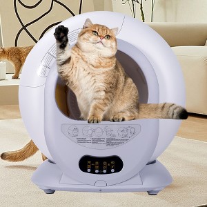 YOOCOZZ Self-Cleaning Cat Litter Box, Automatic Scooping and Odor Removal, App Control Support 2.4G WiFi (Keyed Model) - 1 of 4