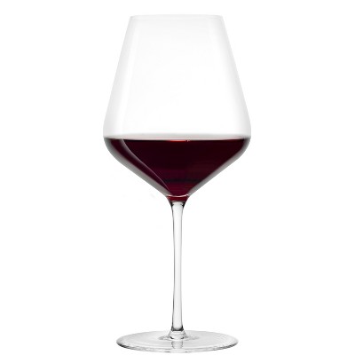 Stolzle Lausitz STARlight Crystal 27.75 Ounce Burgundy Wine Glass, Set of 6