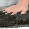 Unique Bargains Bathroom Extra Soft Absorbent Non-Slip Plush Shaggy Bath Mat - 4 of 4