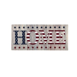 Evergreen Stacked Home Sassafras Indoor Outdoor Switch Doormat 1'10"x10" Multicolored - 1 of 3