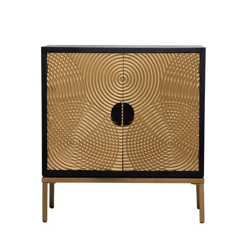 Contemporary Wood Cabinet Bronze - Olivia &#38; May, 3 of 16