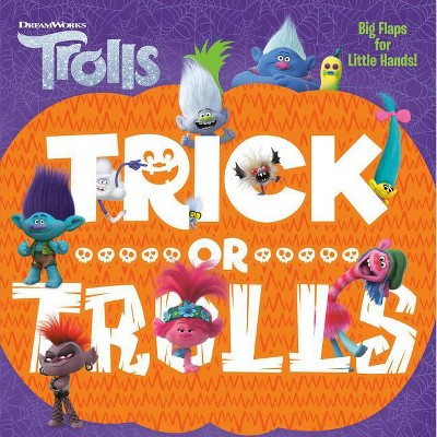 Trick or Trolls (DreamWorks Trolls) - by Mary Man-Kong (Board Book)