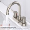 Two-Handle Centerset Faucet for RV Bathroom Sink, Designed for 3-Hole Installation - 2 of 4
