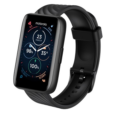 Motorola® Moto® Watch 40 Smartwatch (Phantom Black)