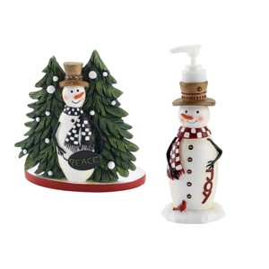 Avanti Linens Country Friends Toothbrush & Lotion Dispenser Set - 1 of 3