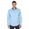 Gioberti Men's 100% Cotton Twill Oxford Shirt with Contrast - 2 of 3