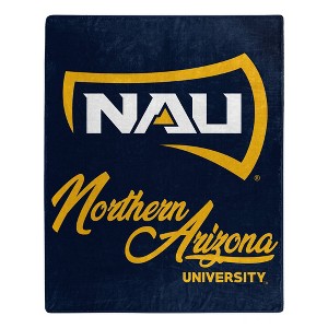 NCAA Signature Northern Arizona Lumberjacks 50 x 60 Raschel Throw Blanket - 1 of 3