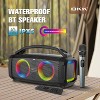 SUGIFT Waterproof Bluetooth Speaker with Microphone – IPX5, 360° Stereo, RGB Lights, Karaoke Mode, Portable Handle - 2 of 4