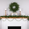 Northlight 6' Green and Cream Wooden Beads Christmas Garland, Unlit - 3 of 4