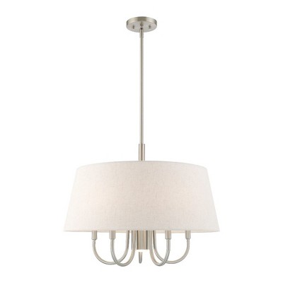Livex Lighting Belclaire 5 - Light Chandelier in  Brushed Nickel