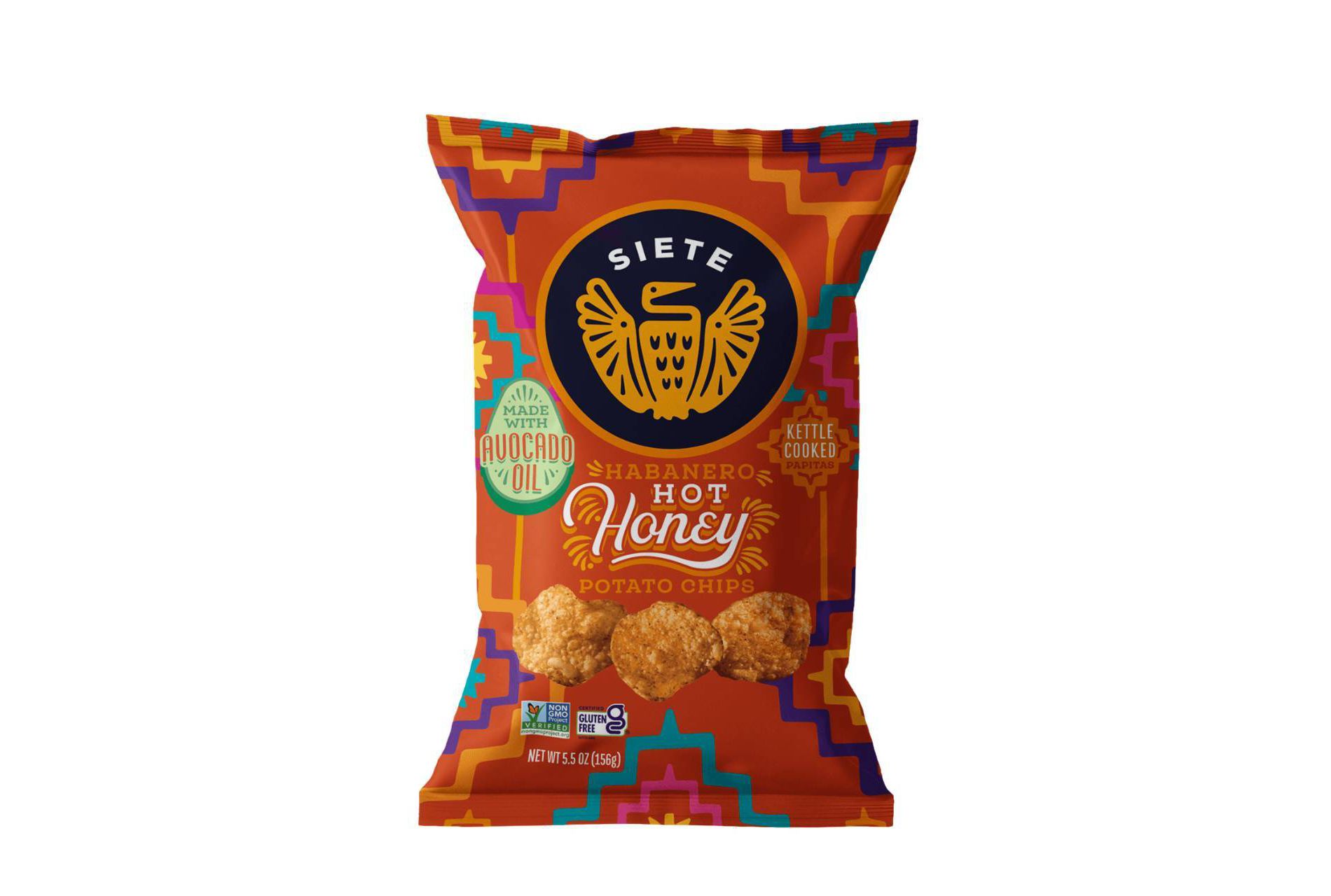 Siete Habanero Honey Kettle Cooked Potato Chips - 5.5oz