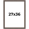 PosterPalooza | Ornate Black Picture Frame - UV Acrylic, Foam Board Backing, Hanging Hardware - 2 of 4