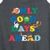 Women's - Disney - Only Good Days Ahead Graphic Racerback Tank - 2 of 4