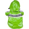 Pet Life (R) Reflecta-Glow Reflective Waterproof Adjustable Pvc Pet Raincoat - 3 of 4