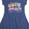 Girls' - Paw Patrol - Marshall Chase Everest Skye Anything Is Paw-Sible Fit & Flair Cap Sleeve Dress - 2 of 4