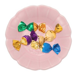 Unique Bargains Ceramic Decorative Lotus Pattern Mini Candy Serving Platter 4.25" - 1 of 4