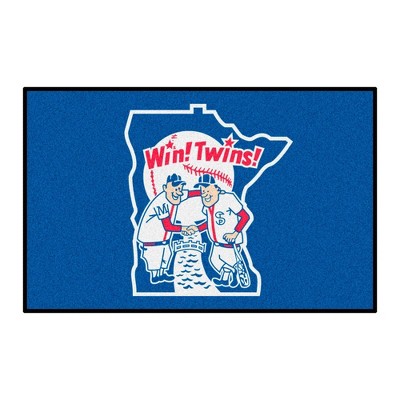 MLB Minnesota Twins 19"x30" Retro Accent Rug