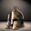Underwraps Costumes Bronze Roman Gladiator Helmet Adult Costume Accessory - 3 of 3