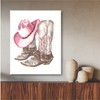 Courtside Market Cowgirl Boot Gallery-Wrapped Canvas - 2 of 4