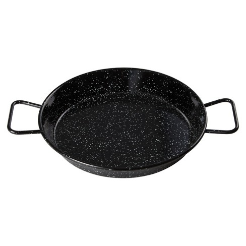Enameled Paella Pans, 10-Inch Pan For Up To 2 Servings
