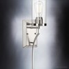 Urban Ambiance Luxury Contemporary Wall Sconce 19.25''H x 4.875''W,  Brushed Nickel Finish,  Mesa Collection, UHP4376 - 4 of 4