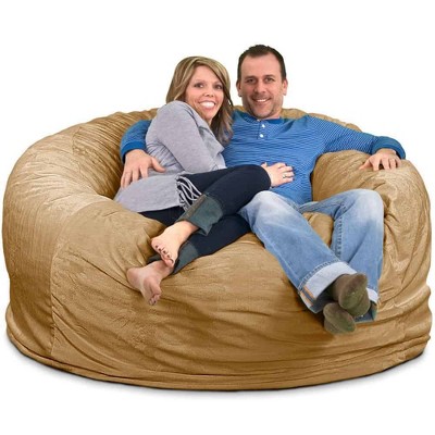 Ultimate Sack 6000 (6 Ft.) Bean Bag Chair - Camel Suede : Target