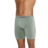Jockey Men's Organic Cotton Stretch 9.5" Long Leg Boxer Brief - 3 Pack - 2 of 4