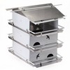 Birds Choice 20" Silver Purple Martin House Watersedge Suites: Aluminum, Weather-Resistant, Pole Mount - 2 of 4