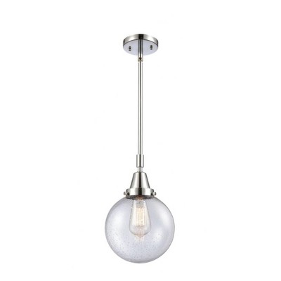 Beacon - 1 Light Stem Hung Mini Pendant In Industrial Style-12.63 Inches Tall and 8 Inches Wide