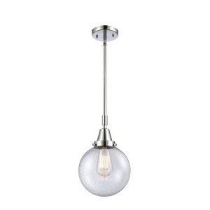 Beacon - 1 Light Stem Hung Mini Pendant In Industrial Style-12.63 Inches Tall and 8 Inches Wide - 1 of 1